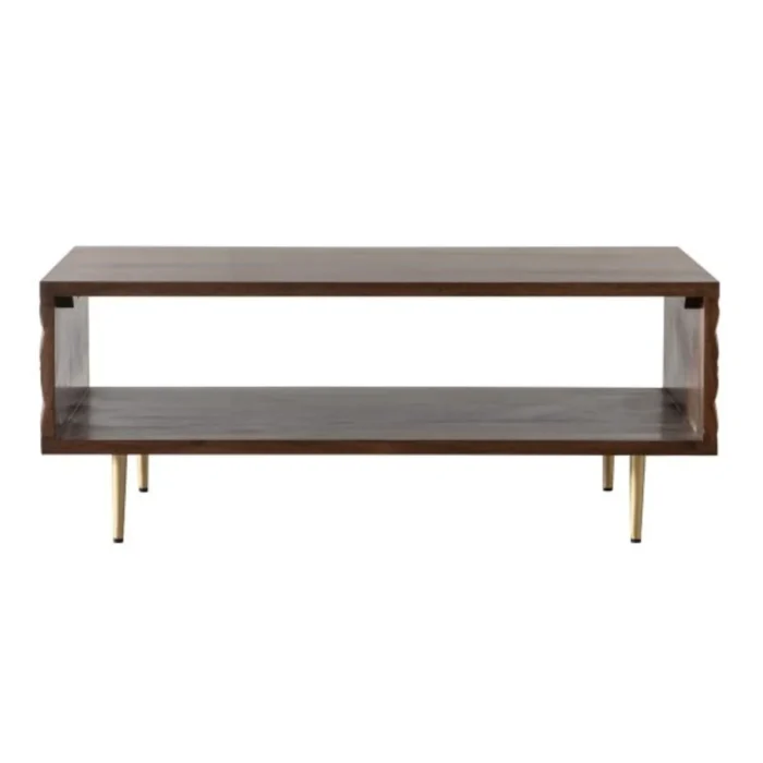 Chennai Carved Solid Wood Table - Image 5