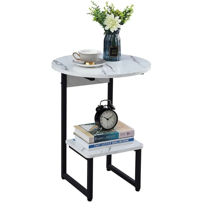 Ville Modern Round Side Table - Image 2