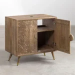 Benon Solid Wooden Bathroom Cabinet - Image 2