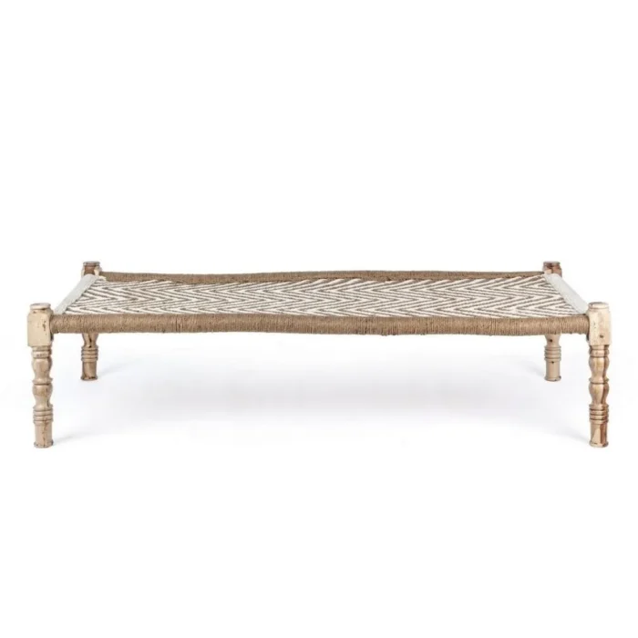 Traditional Natural Khat Daybed - Image 3