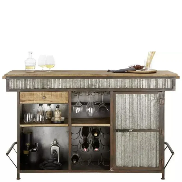 PRITI : Industrial Home Bar Counter - Image 2