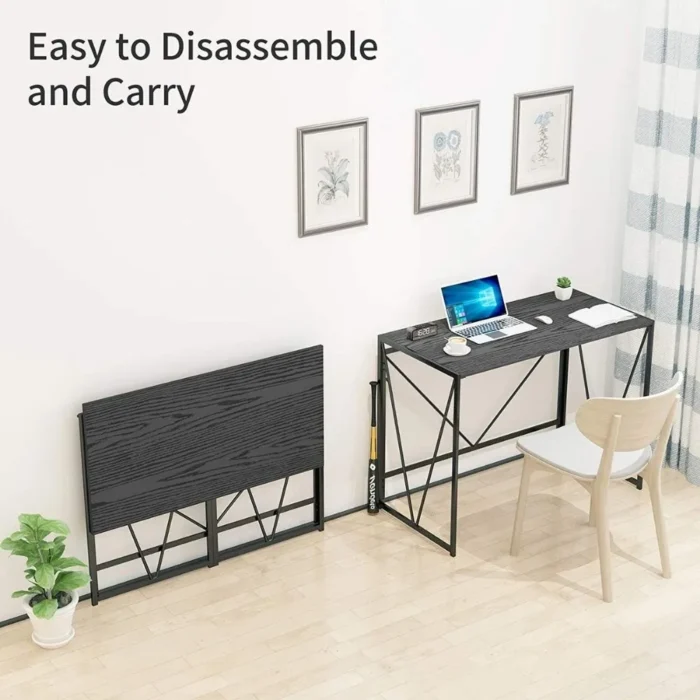 HOME OFFICE COMPUTER DESK EASILY FOLDABLE - Image 5