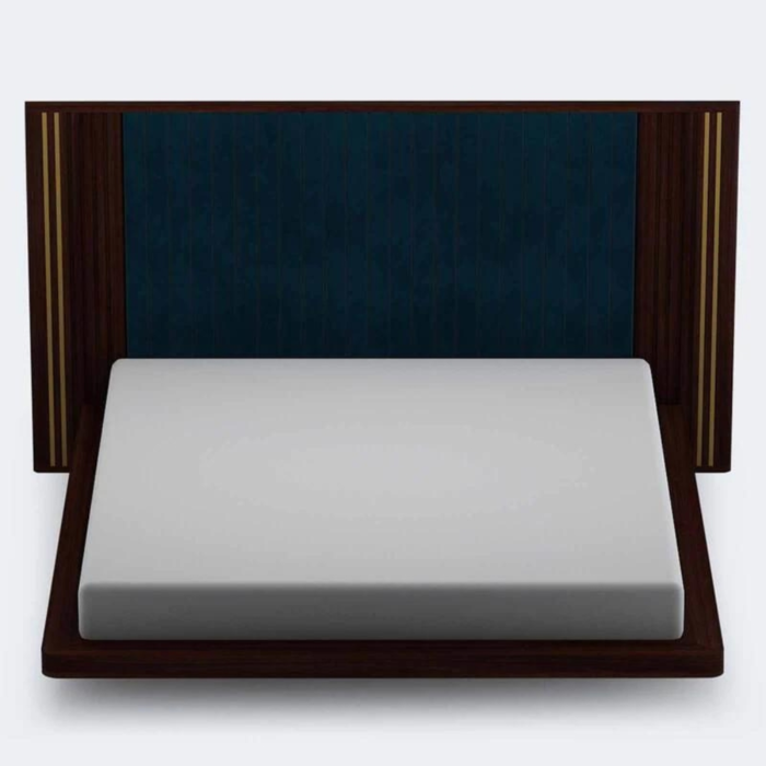 PRITI :Occitanie Wooden Queen Bed - Image 3