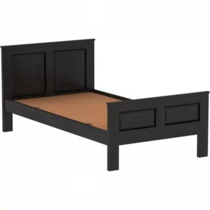Priti : Drancy Single Bed in Black - Image 5