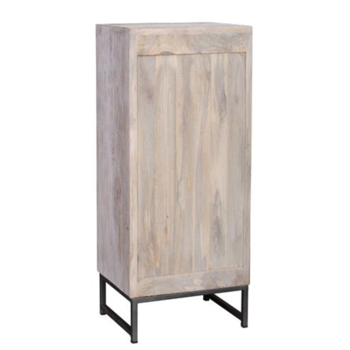 Accra Hand-Carved Wooden Chest of Drawers - Image 8
