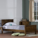 Priti : Sevran Sheesham Wood Single Bed