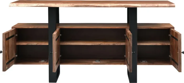 Bronson 4 Door Storage Credenza - Image 2
