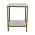 Ophelia side table marble look - Image 2