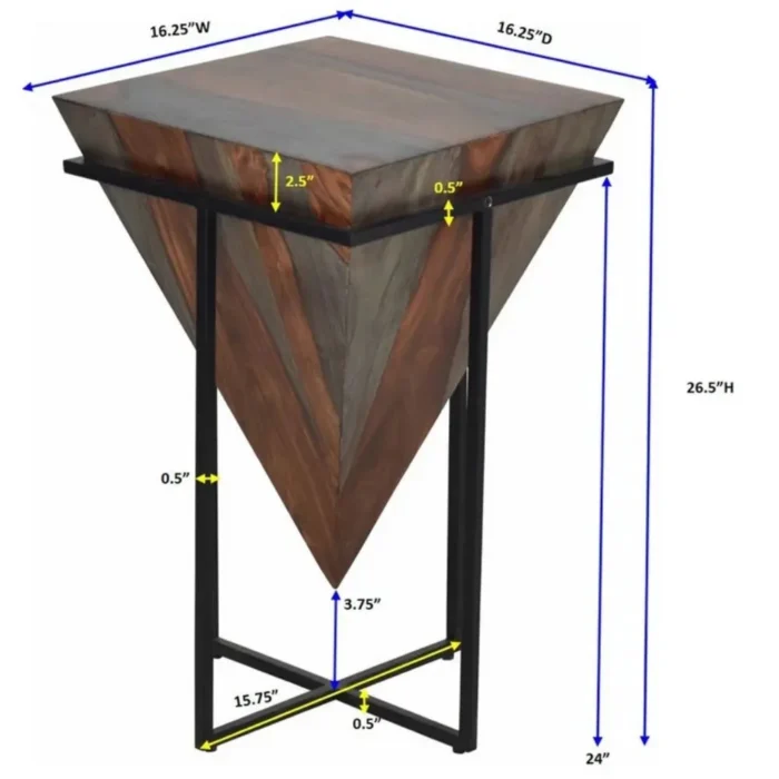 Tyne Solid Wood Coffee Table - Image 7