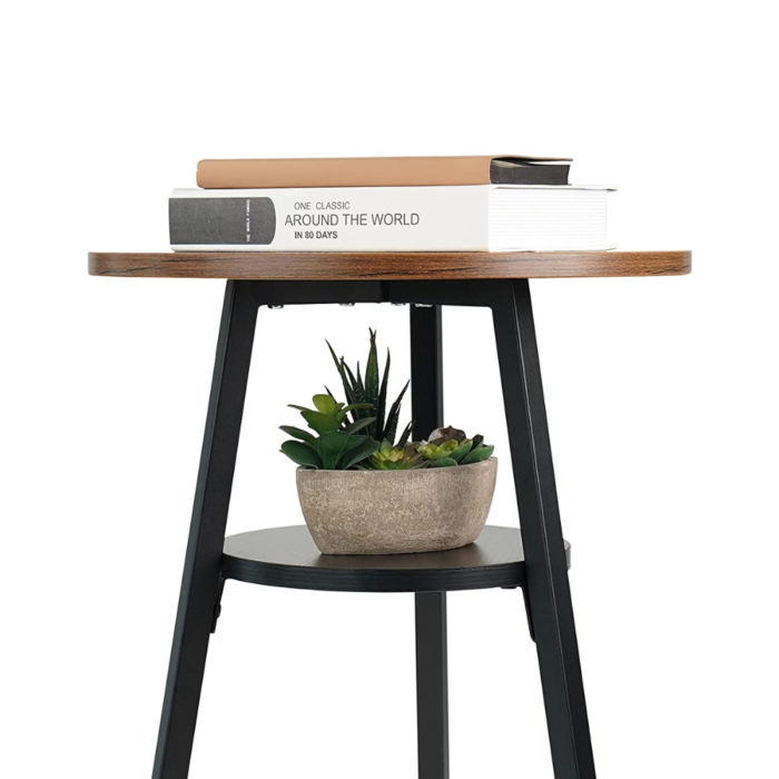 Cubi Rustic Vintage Side Table - Image 4