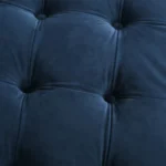 40” Wide Velvet Tufted Round Cocktail Poufs - Image 5