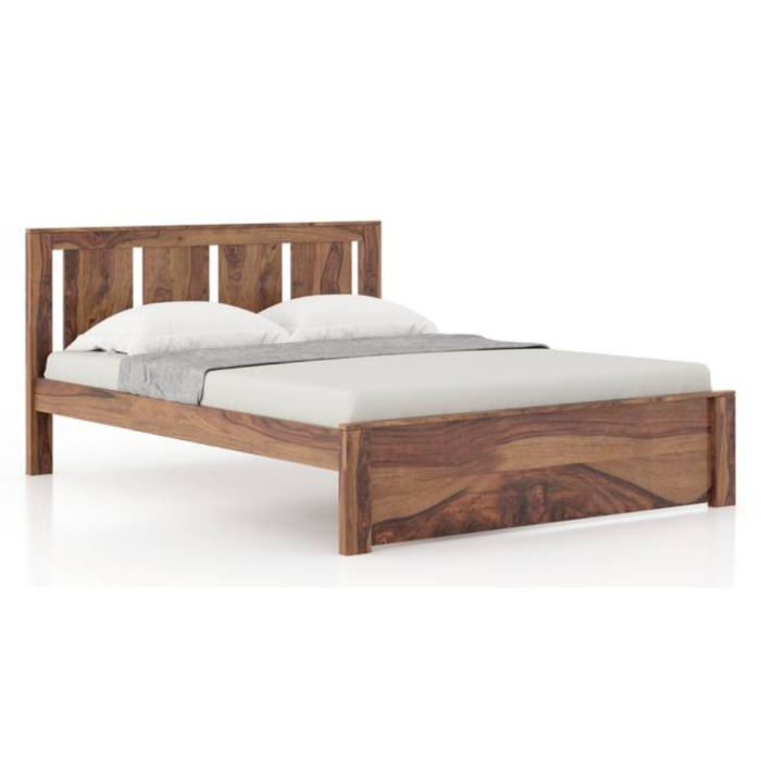 PRITI : Sarcelles Sheesham Queen Bed - Image 3