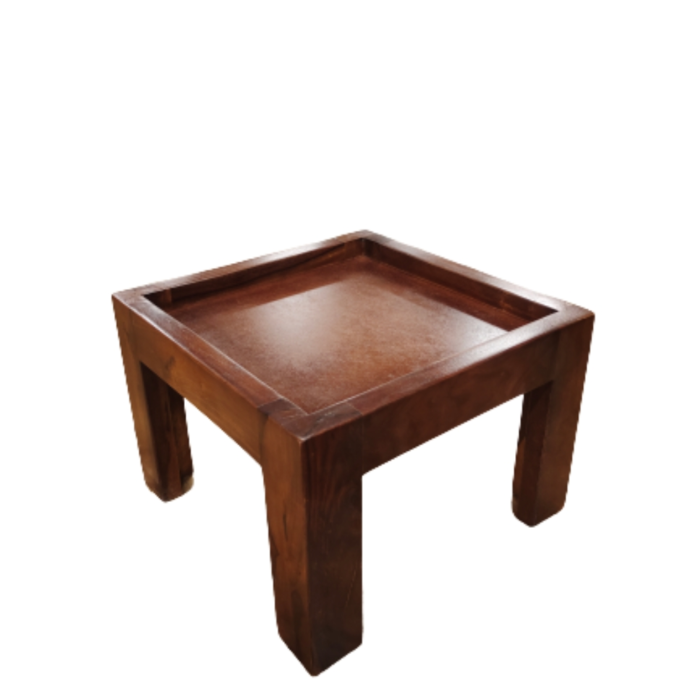 Milton Wooden 4 Stool Center Table - Image 5