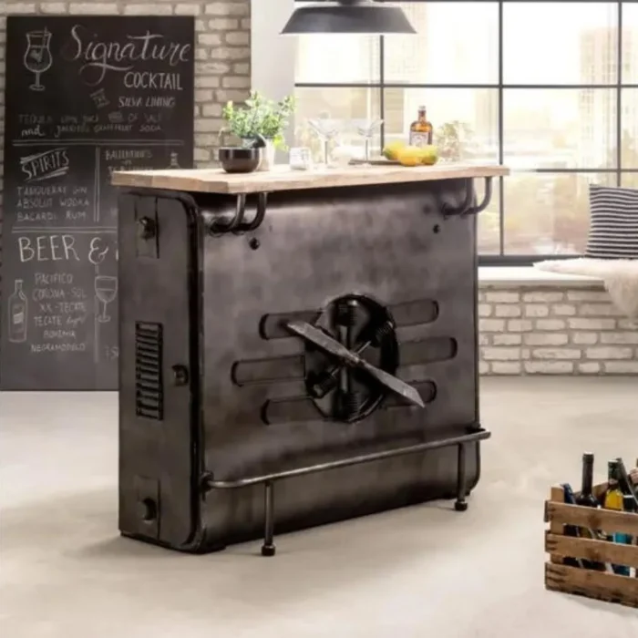4-41 Attractive Bar Table Camera | Antique Bar Furniture - Image 1