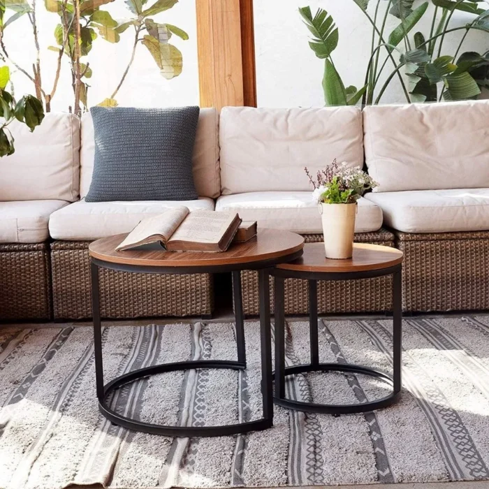 Portsmouth Wooden Nesting Table - Image 3