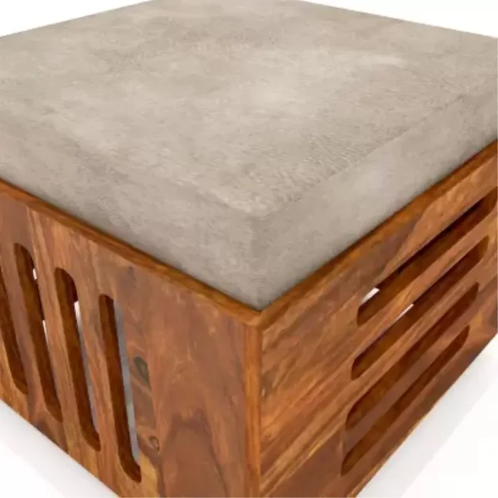 Worcester Natural Wooden Coffee Table - Image 4