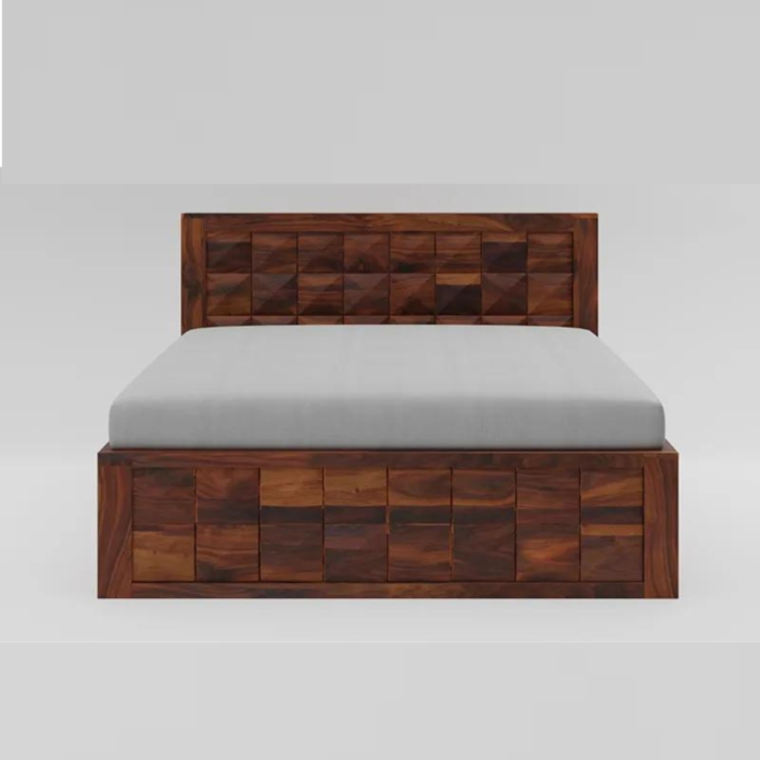 PRITI : Florence Wooden Queen Bed - Image 2
