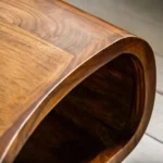 Retro Sturdy Wooden Coffee Table - Image 6