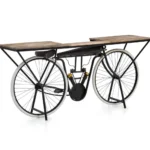 Recycled Wooden Furniture In Solid Wood And Metal | Bar Furniture - Image 5