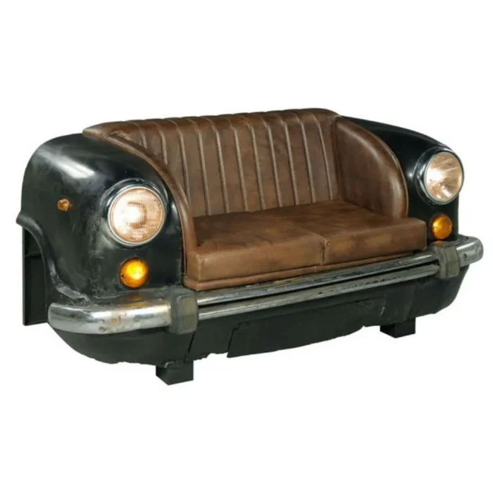 Tripper Repurposed Car Seat Sofa For 2 People Sitting - Image 3