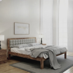 PRITI : Bobigny Solid Wood King Bed - Image 2