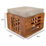 Worcester Natural Wooden Coffee Table - Image 7
