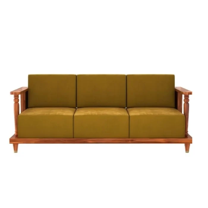 Priti : Brescia Wooden Sofa Set - Image 6