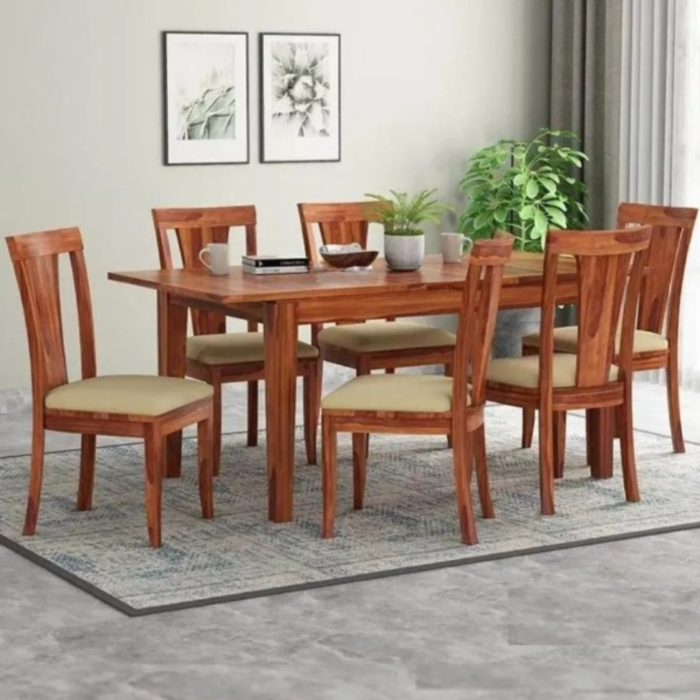 PRITI : Home Center 6 Seater Dining Set - Image 1