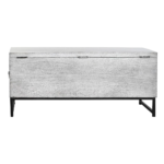 Priti Chest Ceramic Grey White Mango Wood (116 X 40 X 50 Cm) - Image 7