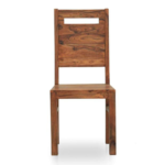 PRITI : Solid Wood Dining Table Set With 6 Chairs In Natural Finish - Image 9