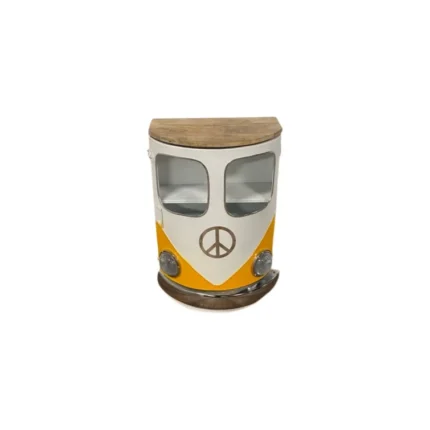PRITI :Vintage VW Bus Cabinet with Wooden Top