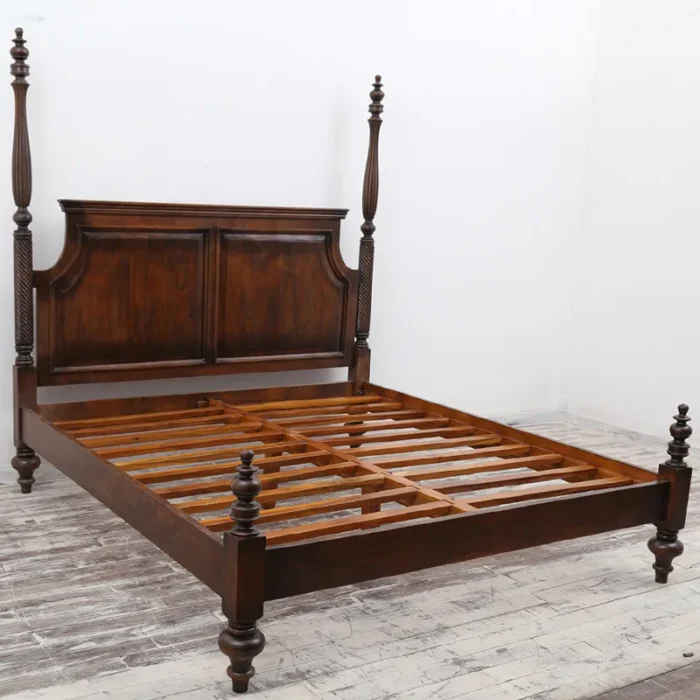 Priti Four Poster King Size Bed - Image 1