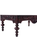 Hove Wooden Carved Coffee Table - Image 4