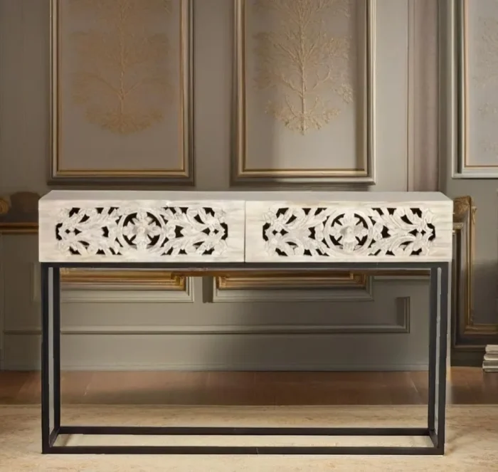 Truro Carved Console Table