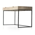 Priti Carved Mango Wood Writing Desk 56 - Image 3