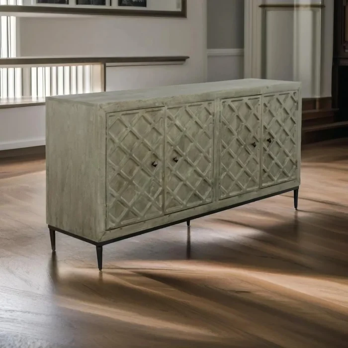 Hailey 4 Door Credenza - Image 2
