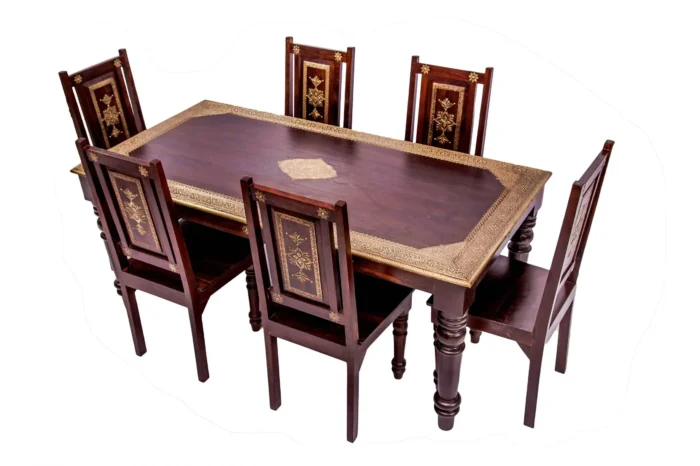 Priti 6 Seater Dining Sets - Image 2