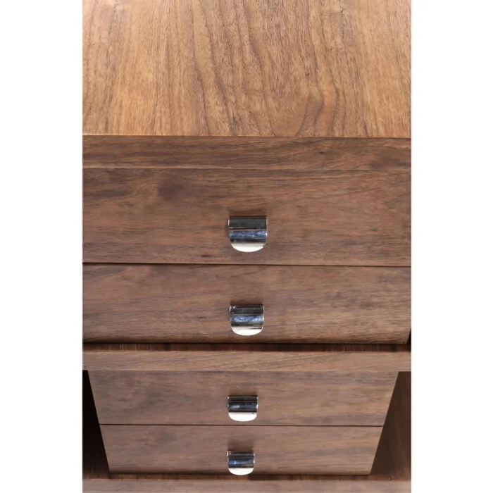 Priti Desk Soft Snake Walnut -150x70cm - Image 6