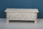 PRITI BRASS & WOOD SANDBLAST FINISH TRUNK - Image 4