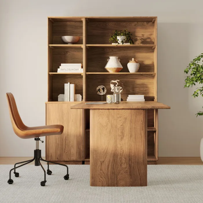 Peninsula-Desk-1 Priti Peninsula Desk Collection - Image 1