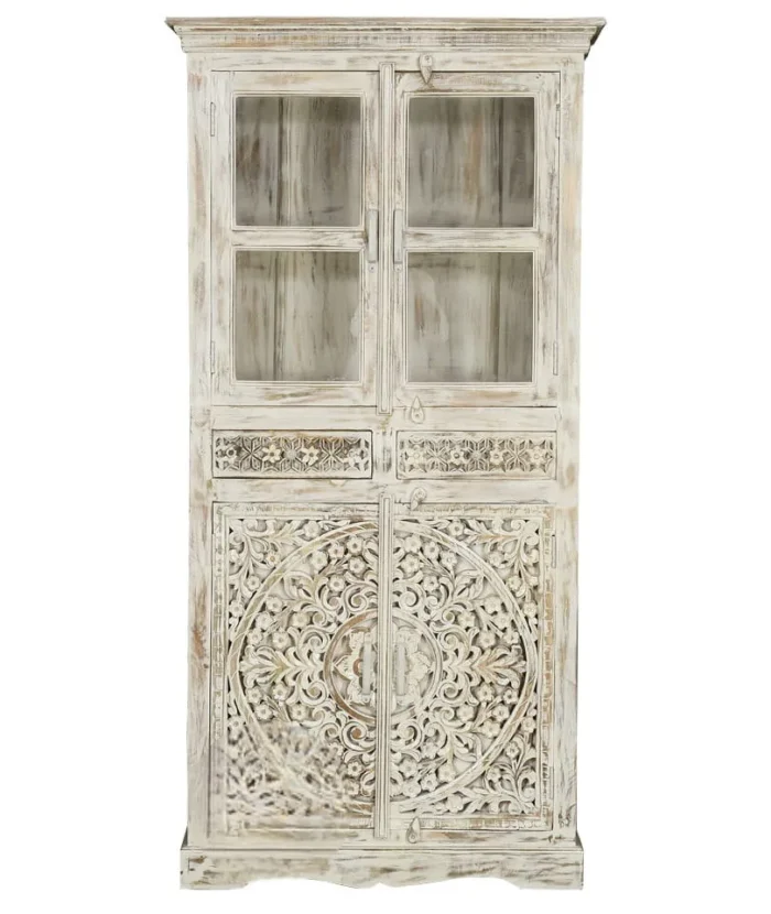Goose Hand-Carved Wooden Showcase - Image 3