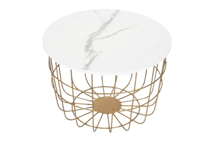 Salamanca Marble Finish Coffee Table - Image 2