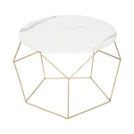 Diamond Marble Finish Coffee Table - Image 2