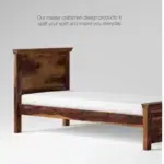 Winnipeg Wooden Single Bed - Image 2