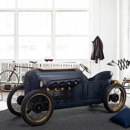 Industrial Car Bar Table