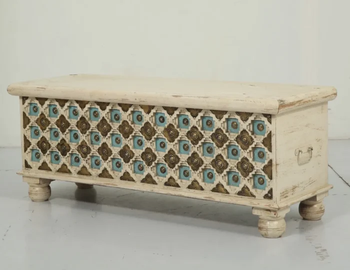 ddddd666 Priti Solid Wood Long Trunk - Image 1