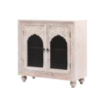 Off White Wooden Sideboard - Image 3