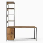 Priti Industrial Storage Peninsula Desk - Image 4