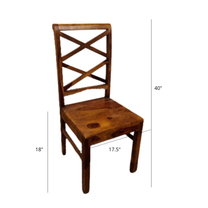 Augusta Solid Wood Dining Chair - Image 4