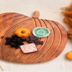 Pumpkin Hand Carved Tray - Image 2